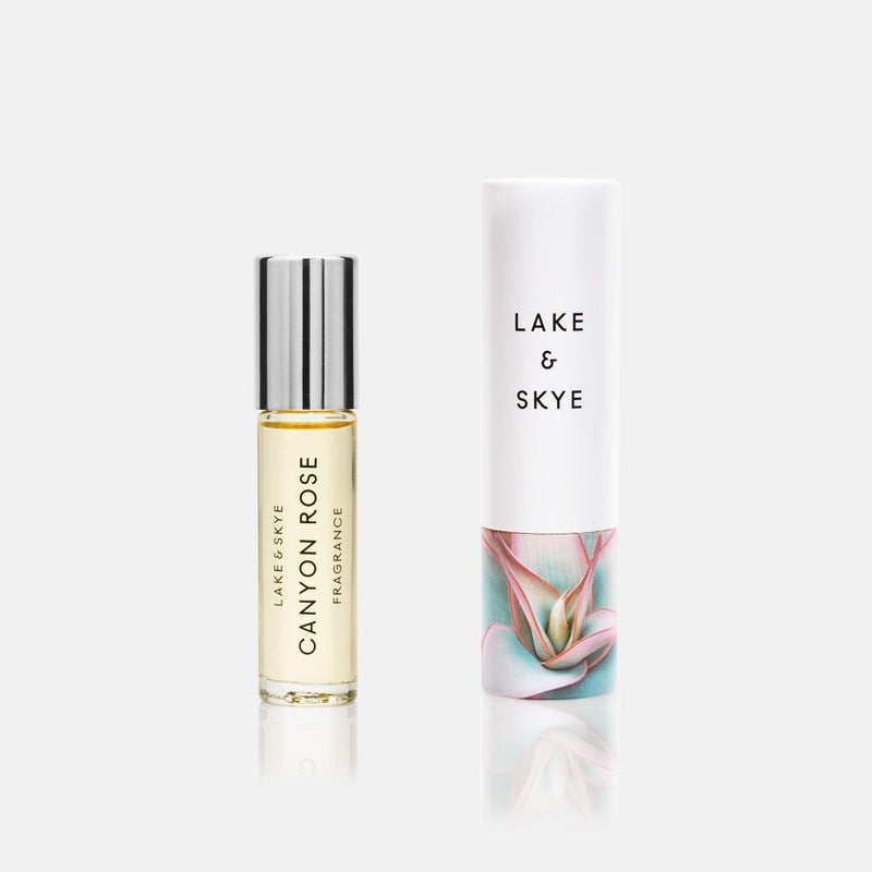 Lake & Skye - Canyon Rose Warm Floral and Vanilla Rollerball Fragrance Oil 0.33 oz (10 ml) - Image 1